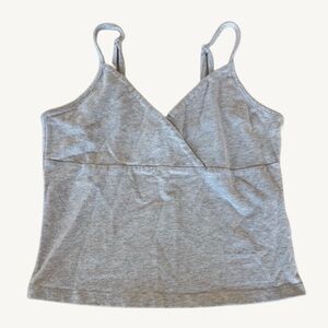 F21 basic grey camisole